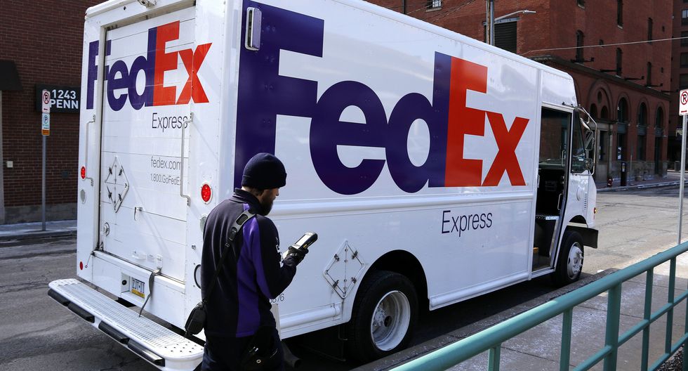 logotipo de la cadena de suministro de fedex