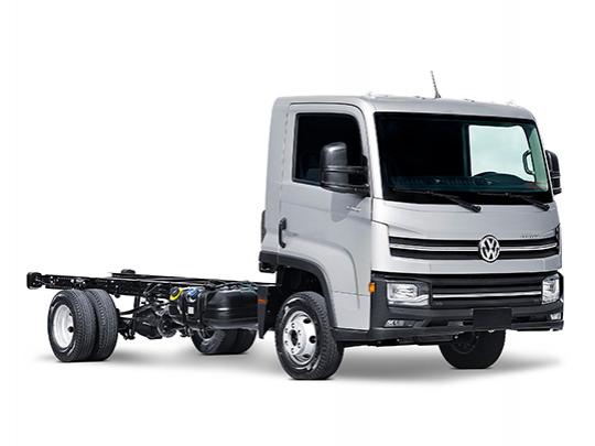El camión Delivery 6.160 para el reparto urbano de entregas citadinas tiene una capacidad de carga de hasta 3 mil 381 kilogramos. Foto: Volskwagen.