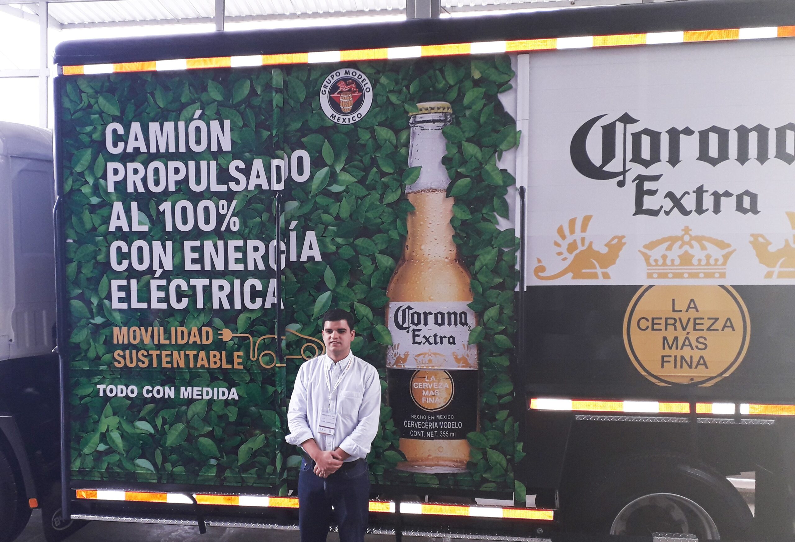 AB InBev pone en Ciudad de México el 1er camión de carga pesada 100%  eléctrico – THE LOGISTICS WORLD | Conéctate e inspírate.