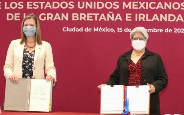 Firma acuerdo continuidad comercial México Reino Unido
