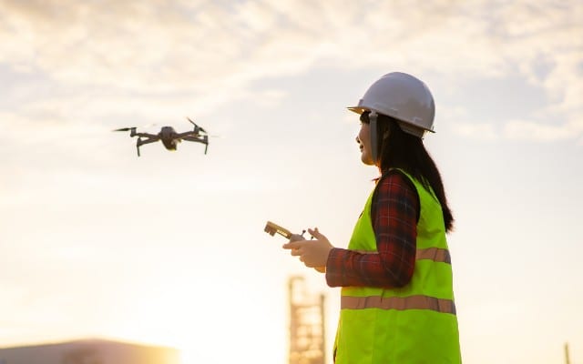 drones para entrega de mercancías 