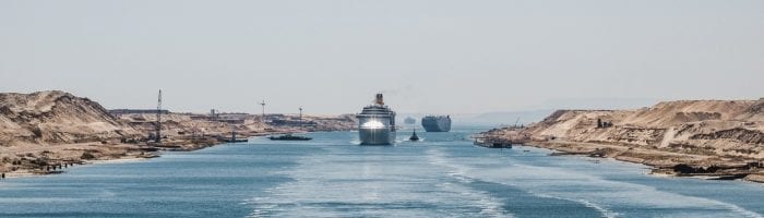 importancia logística del canal de Suez