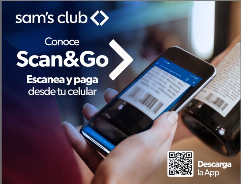 Scan & Go: nuevo servicio de Sam's Club en tiendas para comprar y pagar  desde el celular sin demorar en cajas – THE LOGISTICS WORLD | Conéctate e  inspírate.