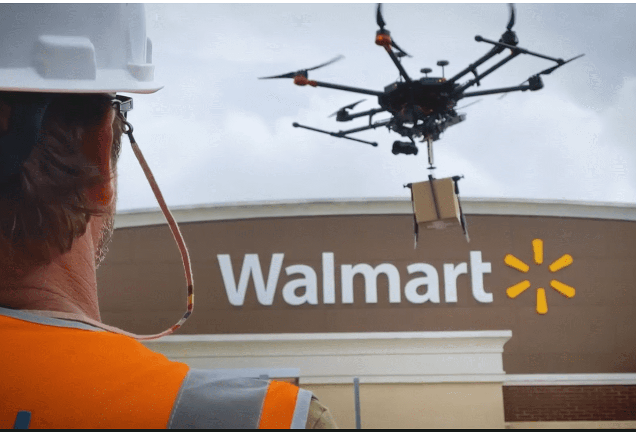Walmart drones de entrega