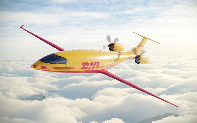 DHL aviones eléctricos