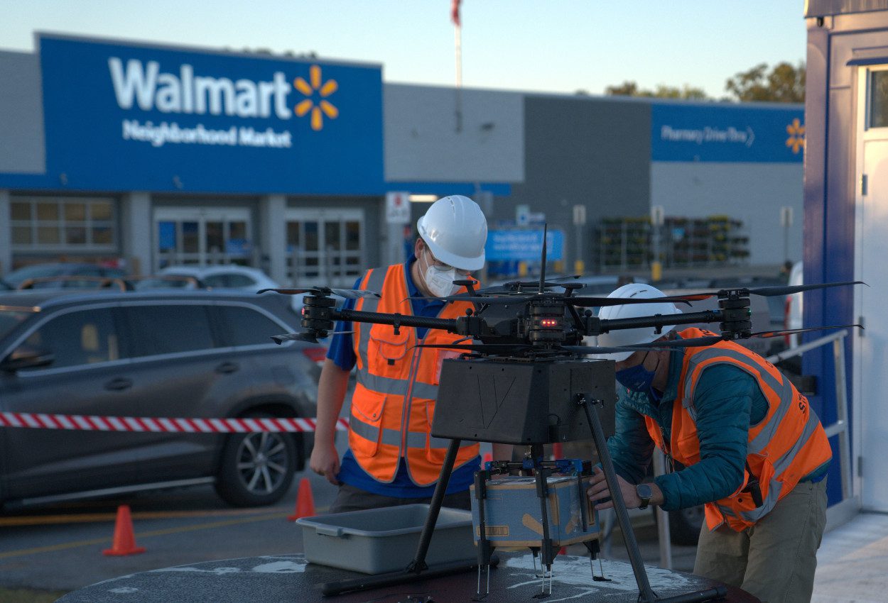 Drones de Walmart harán delivery en 4 millones de hogares en EU