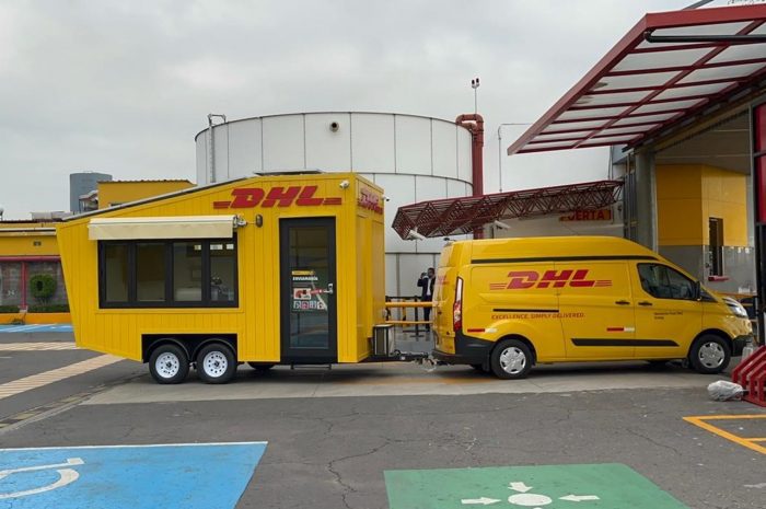 DHL Express abre su primera tienda itinerante 100% sustentable