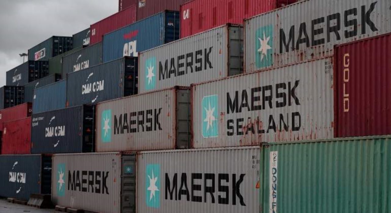 Beneficios de Grupo Maersk descienden un 87% en 2023