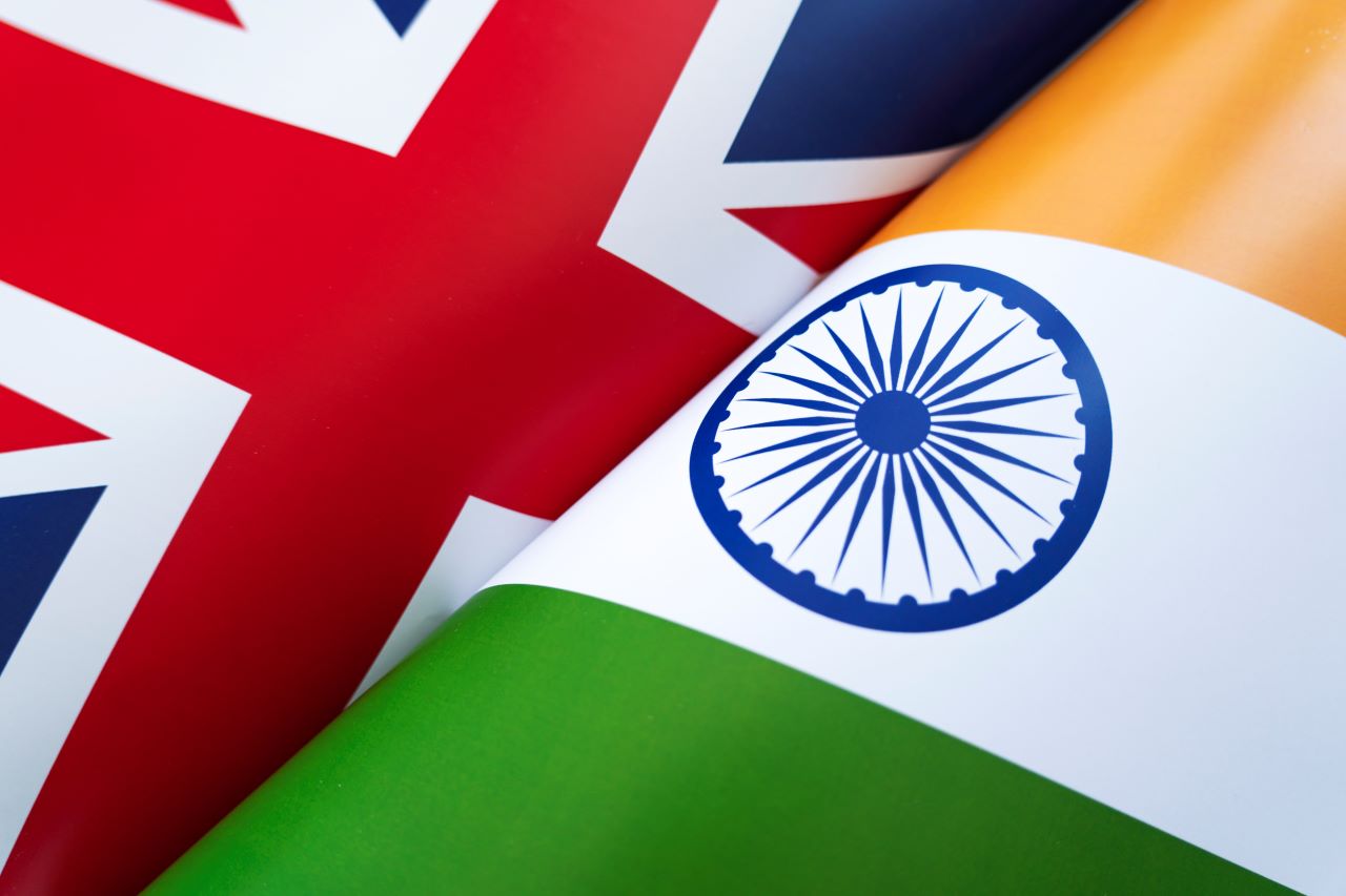 Britain and India promoted a free trade agreement