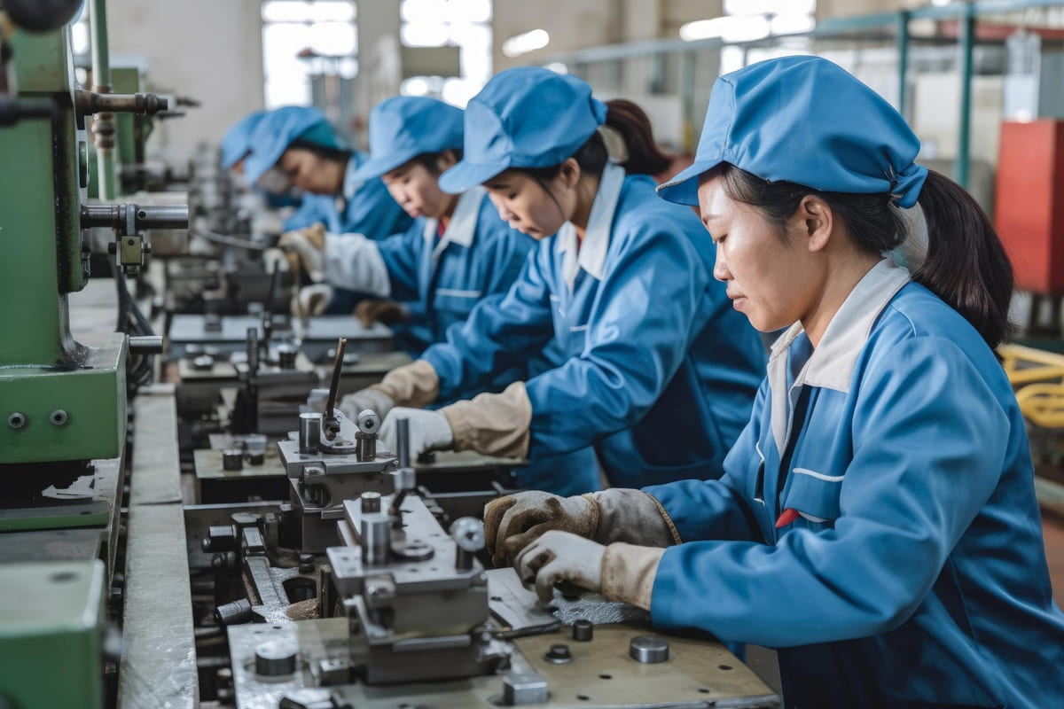 Producción industrial china creció en octubre