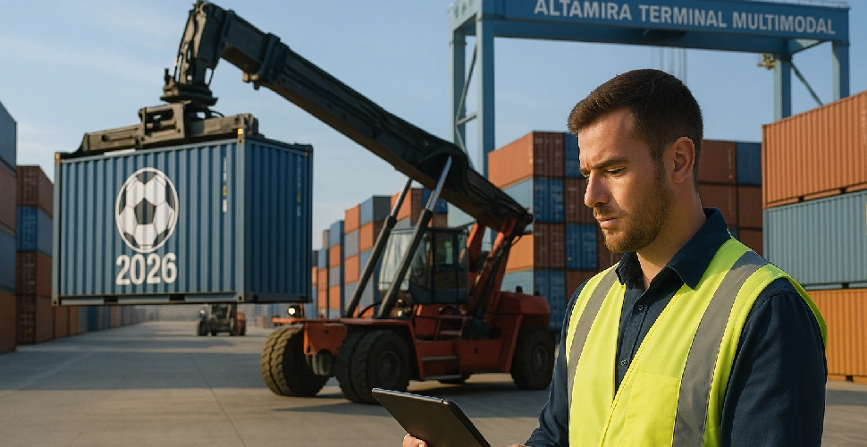 Altamira Terminal Multimodal se alista para la demanda que traerá el Mundial del 2026