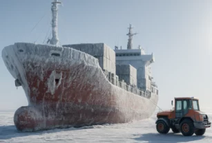 barco-groenlandia-hielo-cadena-suministro