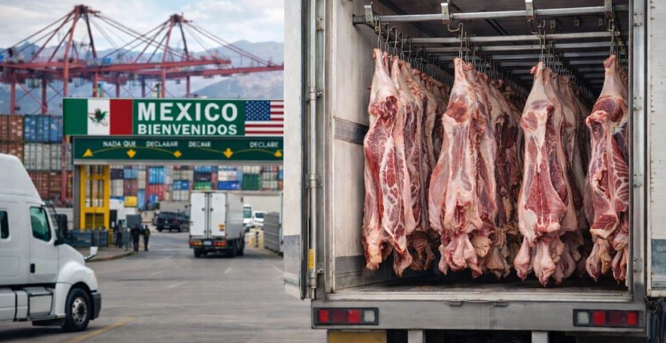 México importación de carne