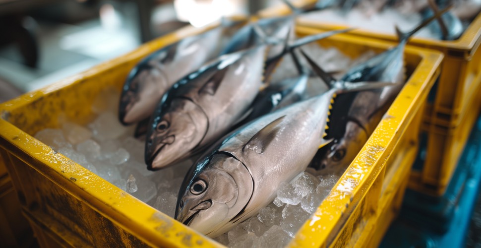 Para el pescado se utiliza una cadena de frío muy especial.
