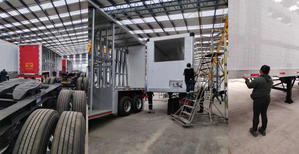 Visita de The Logistics World a la planta de Remolques Zubiría, en Teoloyucan, Edomex