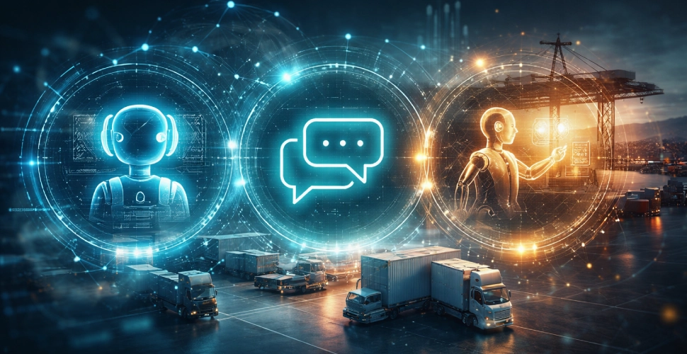 ia generativa ia conversacional ia agéntica supply chain