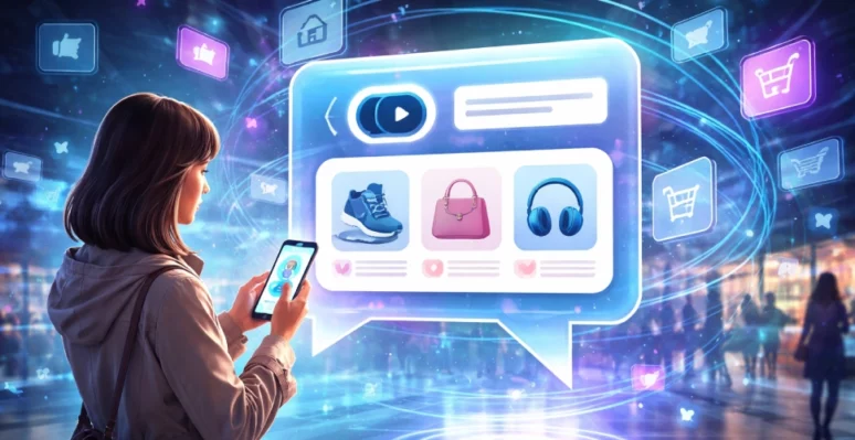 transición retail e-commerce compra por IA