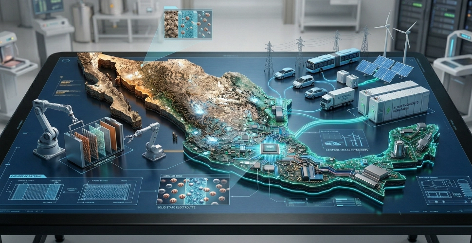 México litio reto integrarse cadena industrial