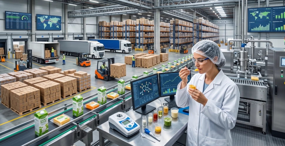 supply chain alimentaria sabor eficiencia