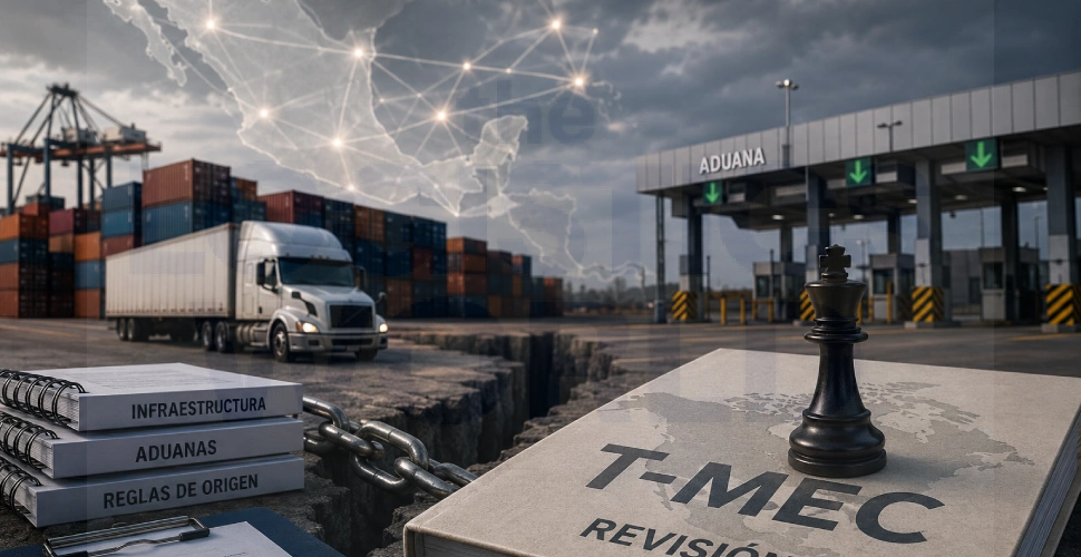 La brecha logística de México en el Nearshoring y la revisión del T-MEC