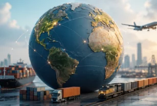 comercio-global-transporte-ruta