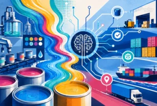 Inteligencia Artificial transforma la cadena de suministro de la industria de pinturas