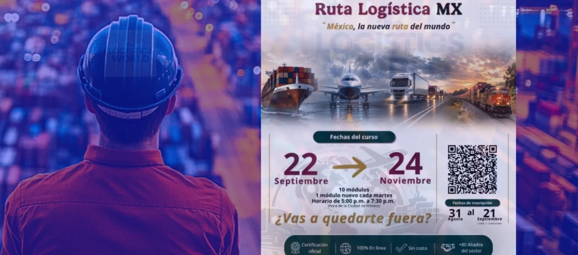 ¿Cómo me registro a la nueva edición de la Ruta Logística?