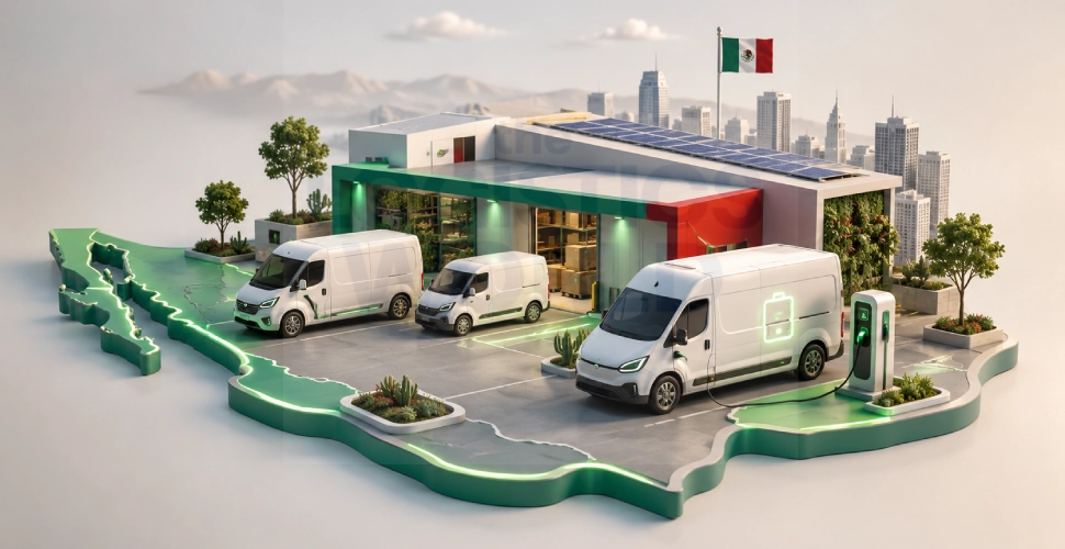 Evolución de la electrificación de vehículos comerciales ligeros en México