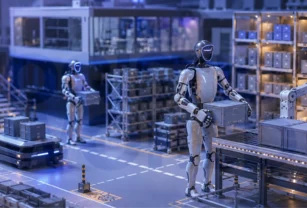 Logística pone a prueba robots humanoides con adopción gradual prevista hacia 2030