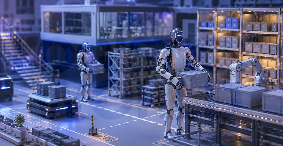 Logística pone a prueba robots humanoides con adopción gradual prevista hacia 2030